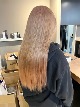 ロング カラー daiki 原宿のヘアスタイル