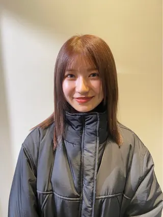 ミディアム カラー Toiro 横浜所属・🎀レイヤー/パーマ カラー/ai🎀のヘアスタイル