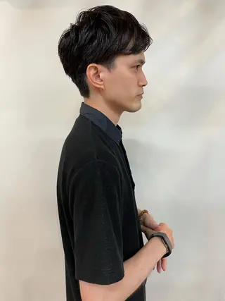 メンズ 田中 碧のヘアスタイル