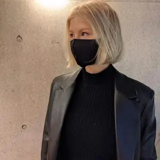 ショート ⭕鏡のような劇艶× 自然なストレート⭕️のヘアスタイル