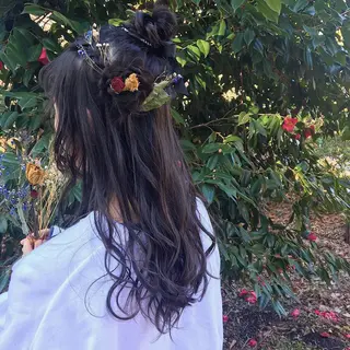 ロング ヘアアレンジ stylist/ボブ ことの/韓国レイヤーのヘアスタイル