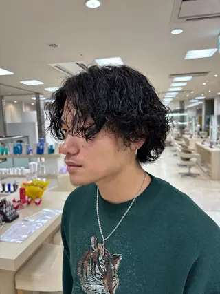 パーマ メンズ 湘南/メンズパーマ/ 支持率No.1ユチカのヘアスタイル