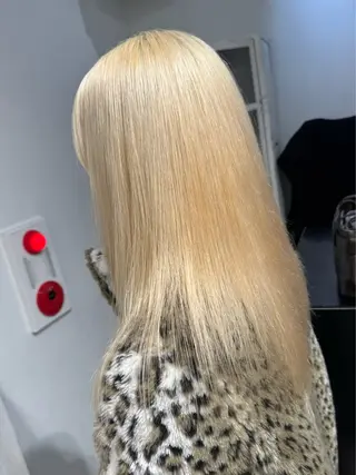 ロング カラー 原宿 ツヤカラー🫧 ちり🍎のヘアスタイル