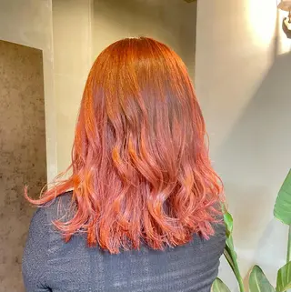 ミディアム カラー パーマ Men's hair salon First 中百舌鳥店所属・First なかもず 店 YUKIのヘアスタイル