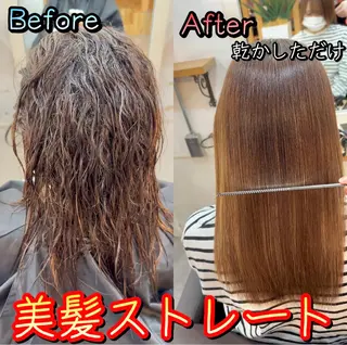 ロング カラー パーマ ヘアアレンジ メンズ キッズ ネイル マツエク・マツパ アイブロウ 🪽美髪の神🪽 💎RYUSEI💎のヘアスタイル