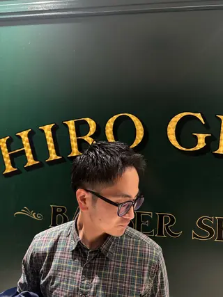 ショート ヒロ銀座バーバーショップ名古屋本店所属・小島 優奈のヘアスタイル