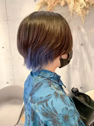 ショート 山田 梨乃のヘアスタイル