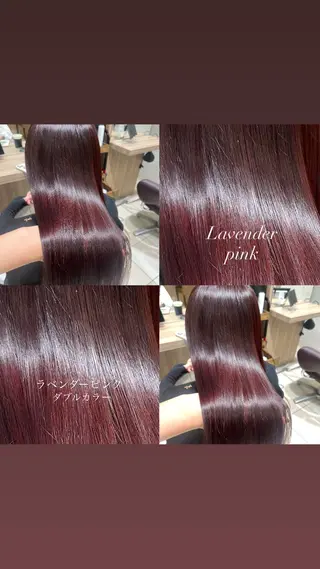 カラー 荻巣 うららのヘアスタイル