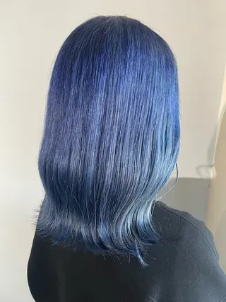 ミディアム カラー ヘアアレンジ 透明感カラー/推しカ ラー☁️JURAのヘアスタイル