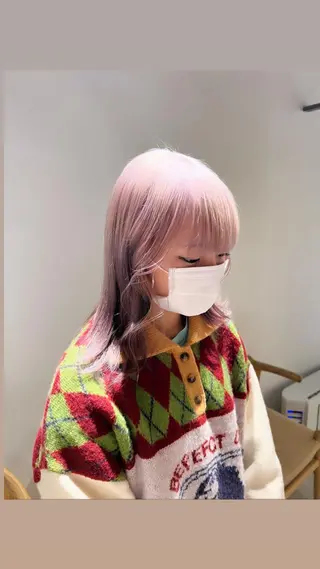 セミロング GO TO DAY 渋谷モディ店所属・艶髪 mayuka💖のヘアスタイル