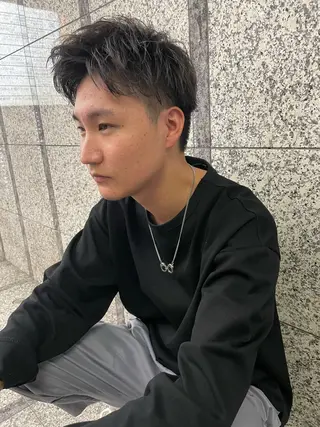 ショート メンズ 髪質改善/艶カラー Hiroakiのヘアスタイル