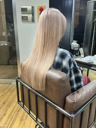 ロング ハイトーンNo.1✨ パーマ✨イマイタツヤのヘアスタイル