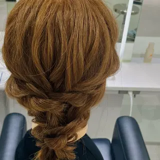 ロング ヘアアレンジ グレージュ/ベージュ /経堂/sana🌱のヘアスタイル