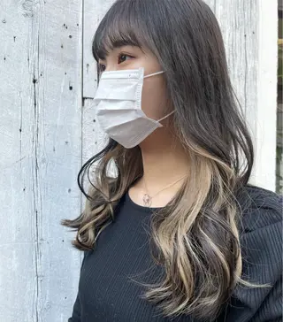 カラー 【店長】インナー指名 No.1戸塚優思のヘアスタイル