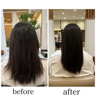 セミロング パーマ 門崎未依/レイヤー/ メンズカット🪿🌼のヘアスタイル