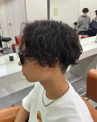 パーマ メンズ 京都駅メンズカット/ パーマ/Keigoのヘアスタイル