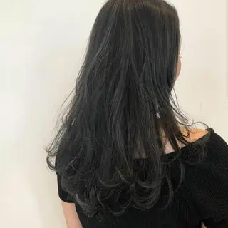 カラー パーマ ヘアアレンジ ロング かわい ゆうな 髪質改善/縮毛矯正のヘアスタイル