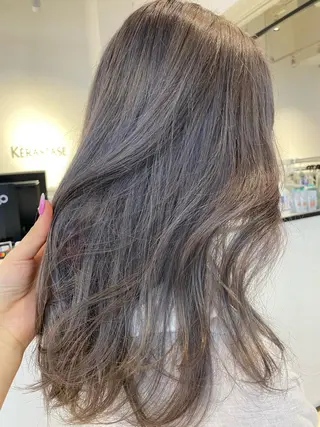 ロング 🐈⬛韓国ヘア カノン♥️のヘアスタイル