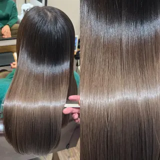 セミロング カラー 小嶋 秀明/ 本物の髪質改善⭐️のヘアスタイル