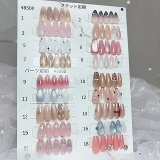 ネイル エルバイノリコ 岩下パラジェル取扱店のネイルデザイン