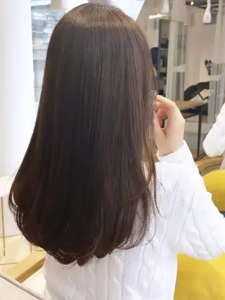 セミロング ネイル マツエク・マツパ アイブロウ yelm ［official］のヘアスタイル