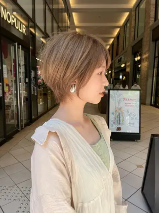 ショート GIEN 末吉 海斗のヘアスタイル