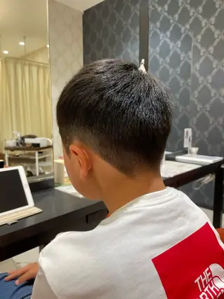 メンズ キッズ 野水 隆雅のヘアスタイル