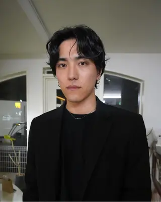 ショート パーマ メンズ メンズハイトーン/栄 /イトウタケルのヘアスタイル