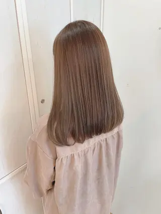 セミロング カラー 🫧髪質改善🫧 神田紗来のヘアスタイル