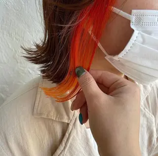 ショート カラー ヘアアレンジ 髪質改善/ ツヤ髪カラー/高井のヘアスタイル