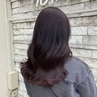 ロング カラー ピンクカラー🎀 米津 美佑のヘアスタイル