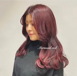 カラー youres hair東新宿店所属・新宿⌇韓国風ヘア ⌇透明感カラーのヘアスタイル