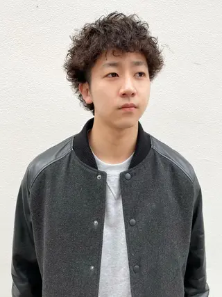 ショート パーマ 〽️magico/ ウルフDaiki〽️のヘアスタイル