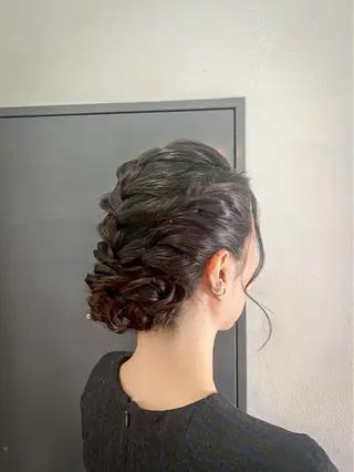 ヘアアレンジ iLuce所属・hair make もりした　ゆうのヘアスタイル