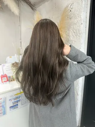 ロング カラー ヘアアレンジ 久米 治仁のヘアスタイル