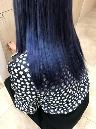 ロング カラー 似合わせ.ﾍｱｾｯﾄ 得意🌹井上美沙のヘアスタイル