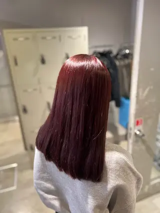 ロング カラー ボブ/パーマ🎀 艶カラー🎀こころのヘアスタイル