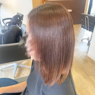 ミディアム アミーベル🧸🧡 井口店✂️しおりのヘアスタイル