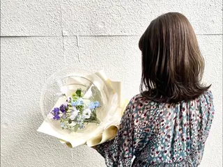 ミディアム カラー KAGAMI HIROSHIのヘアスタイル