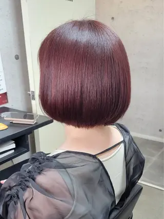 ミディアム ボブカット✂︎ 光翼のヘアスタイル
