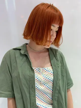 ミディアム カラー share salon JAM 吉祥寺所属・レイヤー/ブリーチ HIKARU ♡のヘアスタイル