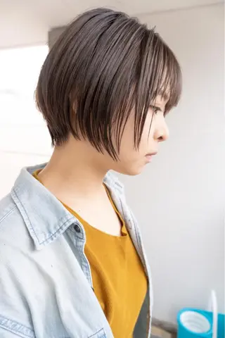 ショート カラー ショート/レイヤー なら石井知希のヘアスタイル