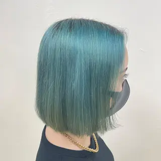 ミディアム カラー ヘアアレンジ 💕上野美容師☁ ブリーチ💖サワのヘアスタイル