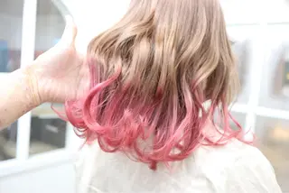 セミロング カラー ✨池袋ブリーチ特化 Hibiki✨のヘアスタイル