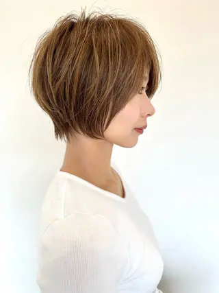 ショート YUTORI  hair&spa所属・小顔スパ/ ショート特化山田太一のヘアスタイル
