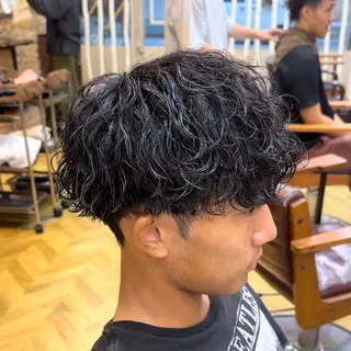 ショート パーマ メンズ 楽で簡単に決まる メンズヘア💥曽我尾のヘアスタイル