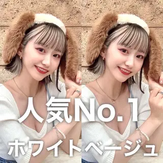 ショート カラー 韓国ヘア/艶カラー /田中悠佑のヘアスタイル