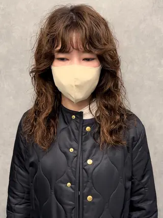 ロング 古沢 新のヘアスタイル