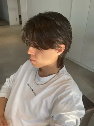 ショート パーマ 辻堂メンズ特化 YU-YAのヘアスタイル