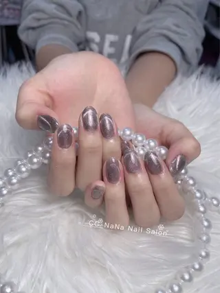 ネイル CC  NaNa ワンホンネイル🌙Nのネイルデザイン